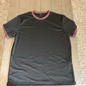 Black Jersey Fabric Forever 21 size L shirt